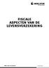 fiscale aspecten van de levensverzekering