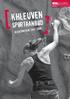 1. KHLeuven sportkaart p. 3 2. Sportaanbod te Leuven p. 4 3. Toelichting sportaanbod p. 5