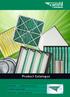 Product Catalogus. Luchtfilter oplossingen. Camfil Farr clean air solutions