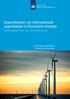 Exportkansen via internationale organisaties in Duurzame energie. speciale aandacht voor Oost- en Centraal-Europa