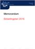 Fiscale Structurering Fusies & Overnames Internationaal NGO's. Memorandum. Belastingplan 2016