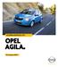 VOORRAADPRIJSLIJST OPEL AGILA.