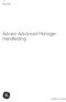 Advisor Advanced Manager Handleiding