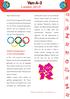 Londen 2012! XXXste olympiade = 27ste Zomerspelen. Hugo Vanderstraeten. landen zouden helpen om vrede en. Van 27 juli tot 12 augustus 2012 worden