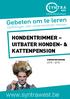 www.syntrawest.be HONDENTRIMMER UITBATER HONDEN- & KATTENPENSION Opleidingen voor ondernemende mensen 2015-2016 DIERENVERZORGING