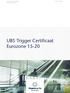 UBS Trigger Certificaat Eurozone 15-20