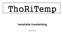 ThoRiTemp. Installatie Handleiding. Versie 1.00 NL