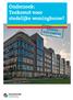 Onderzoek: Toekomst voor stedelijke woningbouw? KENNIS- DOCUMENT