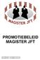 PROMOTIEBELEID MAGISTER JFT