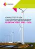 kwaliteits- en capaciteitsdocument Elektriciteit 2012-2021