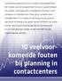 bij planning in contactcenters