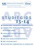 ABC ABC 13-14 STUDIEGIDS ABC HOGESCHOOL VAKDIPLOMA FINANCIËLE ADMINISTRATIE VAKDIPLOMA BEDRIJFSADMINISTRATIE & ACCOUNTANCY ASSOCIATE DEGREE FINANCIEEL