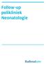 Follow-up polikliniek Neonatologie