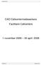 CAO Callcentermedewerkers Facilitaire Callcenters