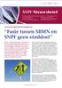Fusie tussen SBMN en SNPF geen einddoel