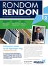 RENDON RONDOM. Enthousiast verder op de ingeslagen weg. VERDUURZAMEN RENDEERT P 03 Duurzame milieumaatregelen in drie stappen