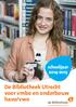schooljaar 2014-2015 De Bibliotheek Utrecht voor vmbo en onderbouw havo/vwo www.bibliotheekutrecht.nl