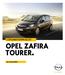 CONSUMENTENPRIJSLIJST OPEL ZAFIRA TOURER.