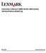Lexmark Interact S600 Series Beknopte referentiehandleiding