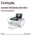 Lexmark 7500 Series All-In-One. Gebruikershandleiding