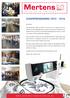 Mertens LESSENPROGRAMMA 2015-2016. service voor uw creativiteit. Beste klant,