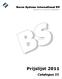 Buren Systems International BV. Specialist in speciale werkplekken. Prijslijst 2011. Catalogus 15