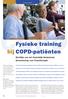 Fysieke training bij. COPD-patiënten