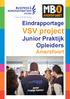 Eindrapportage VSV project Junior Praktijk Opleiders Amersfoort