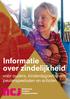 Informatie over zindelijkheid