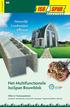 Het Multifunctionele IsoSpan Bouwblok. Natuurlijk Comfortabel Efficiënt. Alles in 1 bouwsysteem: www.iso-span.nl