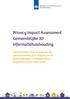 Privacy Impact Assessment Gemeentelijke 3D informatiehuishouding