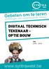 Voltijdse dagopleidingen. Opleidingen voor ondernemende mensen DIGITAAL TECHNISCH TEKENAAR - OPTIE BOUW CAD 2015-2016. www.syntrawest.