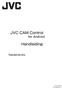 JVC CAM Control. Handleiding. for Android. Nederlands LYT2562-008A 0812YMHYH-OT