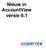 Nieuw in AccountView versie 9.1
