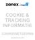 COOKIE & TRACKING INFORMATIE