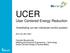 UCER User Centered Energy Reduction