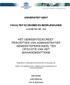 HET GEMEENTEDECREET: PERCEPTIES VAN ADMINISTRATIEF GEMEENTEPERSONEEL TEN OPZICHTE VAN HET MANAGEMENTTEAM