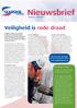 Nummer 6 - april 2011. Veiligheid is rode draad