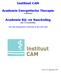 Instituut CAM. Academie Energetische Therapie. Academie Bij- en Nascholing