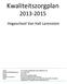 Kwaliteitszorgplan 2013-2015