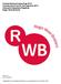 Tweede Bestuursrapportage 2012 Periode januari tot en met augustus 2012 Gemeenschappelijke Regeling Regio West-Brabant