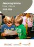 Jaarprogramma. Primair Onderwijs 2015-2016