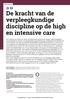 De kracht van de verpleegkundige discipline op de high en intensive care