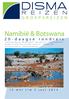 Namibië & Botswana G R O E P S R E I Z E N. 2 0 - d a a g s e r o n d r e i s. 1 5 m e i t / m 3 j u n i 2 0 1 3