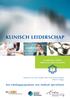 KLINISCH LEIDERSCHAP. People do not resist change. They resist being changed (Peter M. Senge) Een scholingsprogramma voor medisch specialisten