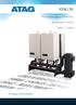 ATAG XL. Maximum output in the box! Rendement 110,3% 70kW - 1.1MW. Zuinigste utiliteitsketel