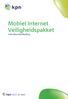 Mobiel Internet Veiligheidspakket Gebruikershandleiding