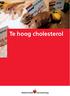 Wanneer is uw cholesterolgehalte te hoog? 5. Oorzaken van een te hoog cholesterolgehalte 6. Gevolgen van een te hoog cholesterolgehalte 8