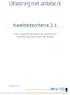 Kwaliteitscriteria 2.1. Voor vergunningverlening, toezicht en handhaving krachtens de Wabo