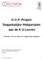 O.O.P.-Project Toegankelijke Webportalen aan de K.U.Leuven
